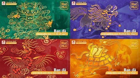 Four Holy Beasts .